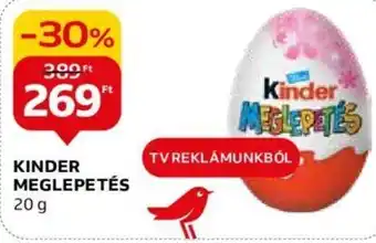 Auchan KINDER MEGLEPETÉS 20g ajánlat