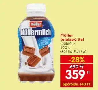 Spar Müller tejalapú ital 400g ajánlat