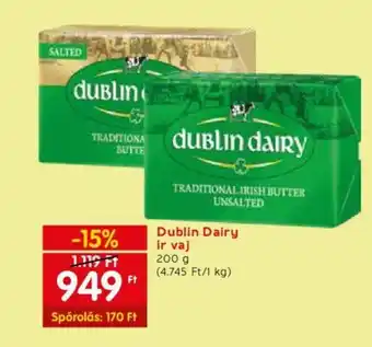 Spar Dublin Dairy ir vaj 200 g ajánlat