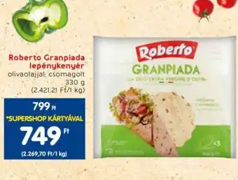 Spar Roberto Granpiada lepénykenyér 330g ajánlat