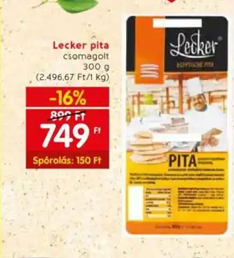 Lecker pita 300g