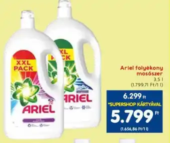 Spar Ariel folyékony mosószer 3,5l ajánlat