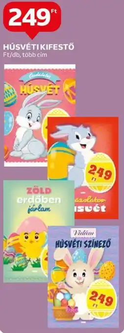 Auchan HÚSVÉTI KIFESTŐ Ft/db, több cím ajánlat