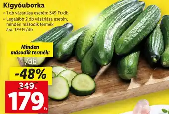 Lidl Kígyóuborka 1db ajánlat
