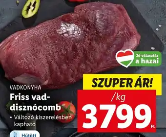 Lidl VADKONYHA Friss vaddisznócomb 1kg ajánlat