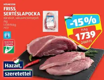 ALDI HÚSMESTER FRISS SERTÉSLAPOCKA 1kg ajánlat