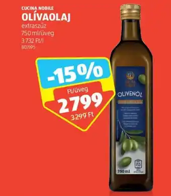 ALDI CUCINA NOBILE OLÍVAOLAJ 750ml ajánlat