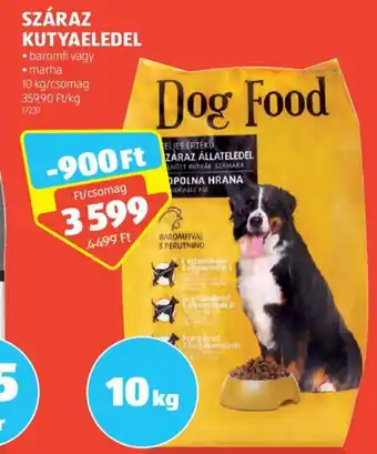 ALDI SZÁRAZ KUTYAELEDEL 10kg ajánlat