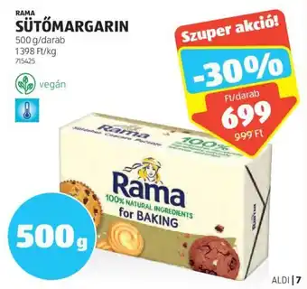 ALDI RAMA SÜTŐMARGARIN 500g ajánlat