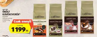 CAFE FREI ŐRÖLT KÁVÉKEVERÉK 200g