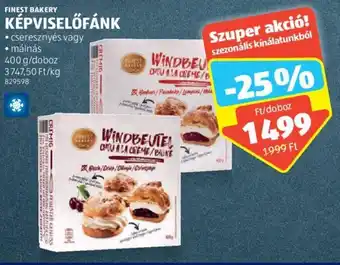 ALDI FINEST BAKERY KÉPVISELŐFÁNK 400g ajánlat