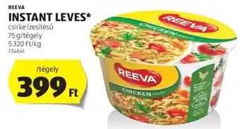 ALDI REEVA INSTANT LEVES 75g ajánlat