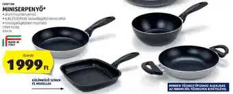 ALDI CROFTON MINISERPENYŐ 1db ajánlat
