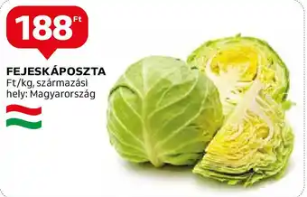 Auchan FEJESKÁPOSZTA ajánlat