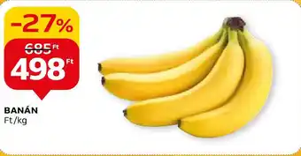 Auchan BANÁN 1kg ajánlat