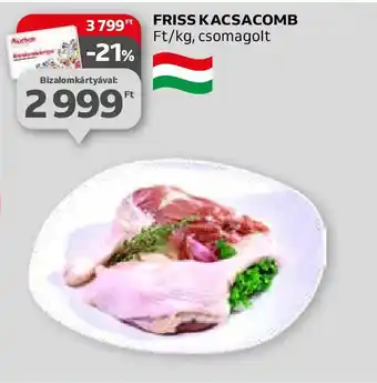 Auchan FRISS KACSACOMB ajánlat