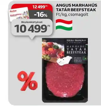 Auchan ANGUS MARHAHÚS TATÁR BEEFSTEAK ajánlat