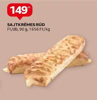 Auchan SAJTKRÉMES RÚD 90g ajánlat