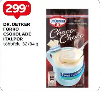 Auchan DR. OETKER FORRÓ CSOKOLÁDÉ ITALPOR 32g, 34g ajánlat