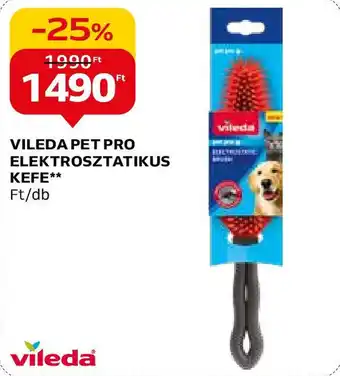 Auchan VILEDA PET PRO ELEKTROSZTATIKUS KEFE ajánlat