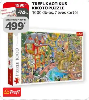 TREFL KAOTIKUS KIKÖTŐ PUZZLE 1000db