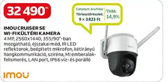 Auchan IMOU CRUISER SE WI-FI KÜLTÉRI KAMERA ajánlat
