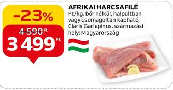 Auchan AFRIKAI HARCSAFILÉ 1kg ajánlat