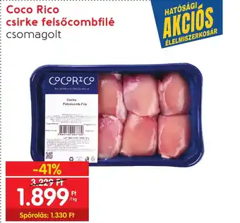 Spar Coco Rico csirke felsőcombfilé 1kg ajánlat