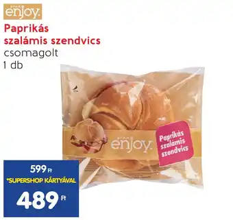 Spar Paprikás szalámis szendvics 1db ajánlat
