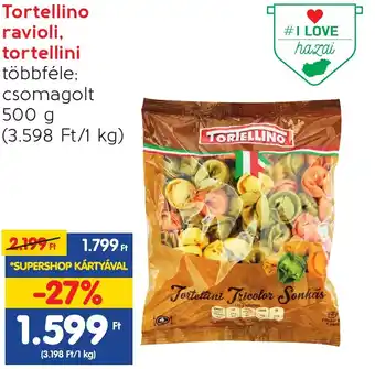 Spar Tortellino ravioli, tortellini 500g ajánlat