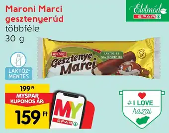 Spar Maroni Marci gesztenyerúd 30g ajánlat