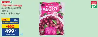 Magozott meggy 450g