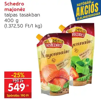 Spar Schedro majonéz 400g ajánlat