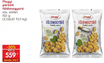 Spar Mogyi pörkölt földimogyoró 150g ajánlat