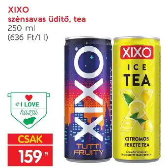 Spar XIXO szénsavas üdítő, tea 250ml ajánlat
