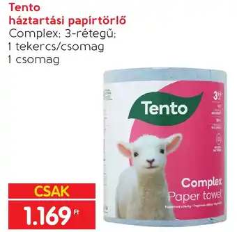 Spar Tento háztartási papírtörlő ajánlat