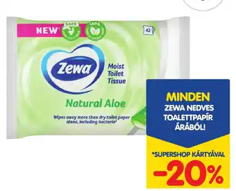 Spar MINDEN ZEWA NEDVES TOALETTPAPÍR ÁRÁBÓL ajánlat