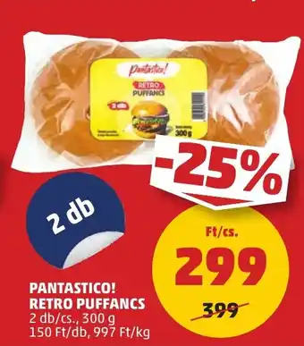PENNY PANTASTICO! RETRO PUFFANCS 300g ajánlat