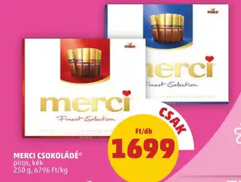 PENNY MERCI CSOKOLÁDÉ 250g ajánlat