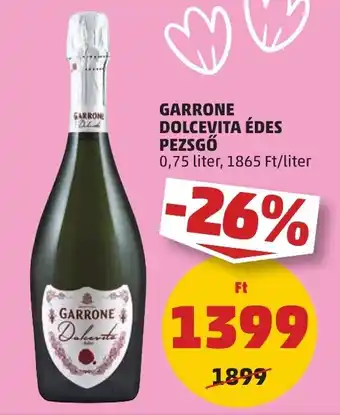 PENNY GARRONE DOLCEVITA ÉDES PEZSGŐ 0,75l ajánlat