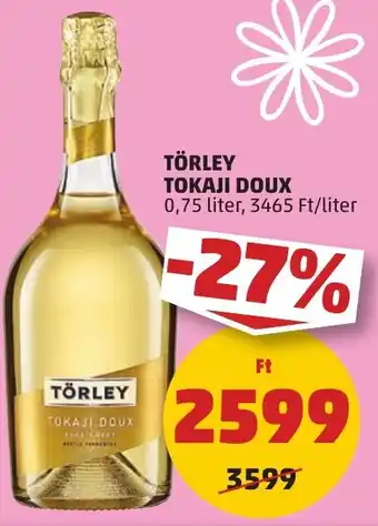 TÖRLEY TOKAJI DOUX 0,75l