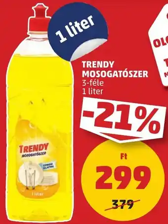 PENNY TRENDY MOSOGATÓSZER 1l ajánlat