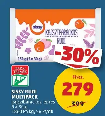 PENNY SISSY RUDI MULTIPACK 5x30g ajánlat
