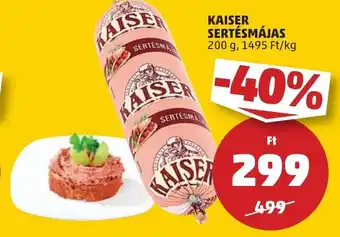 PENNY KAISER SERTÉSMÁJAS 200g ajánlat