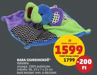 PENNY BABA SZUNDIKENDŐ 25x7x25cm ajánlat