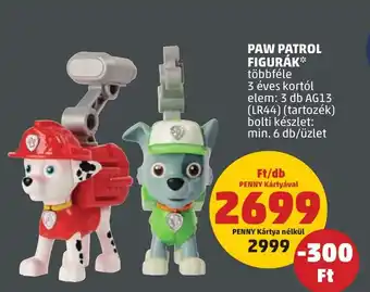 PAW PATROL FIGURÁK