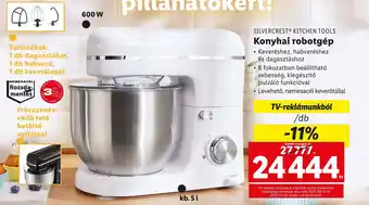 Lidl SILVERCREST KITCHEN TOOLS Konyhai robotgép 600w ajánlat