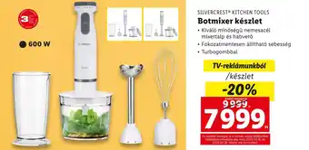 Lidl SILVERCREST KITCHEN TOOLS Botmixer készlet 600w ajánlat