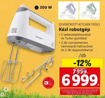 Lidl SILVERCREST KITCHEN TOOLS Kézi robotgép 300w ajánlat