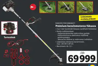 Lidl PARKSIDE PERFORMANCE Prémium benzinmotoros fűkasza ajánlat